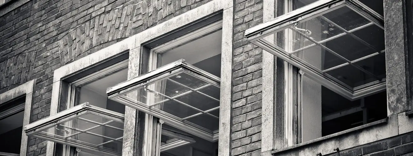 Fenster weit öffnen um Luft auszutauschen