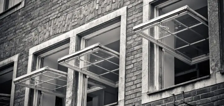 Fenster weit öffnen um Luft auszutauschen